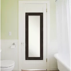 20" X 54" Non-Beveled Stately Bronze Full Length On The Door Mirror - Amanti Art -Home Decoration Store GUEST a5b91fae 727f 4e0b b25b b4eb0248c0b1