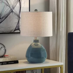 Ceramic Table Lamp Turquoise - StyleCraft 7 Ceramic Table Lamp Turquoise - StyleCraft -Home Decoration Store GUEST a5f0f156 aaab 440c b656 04c956c1b273