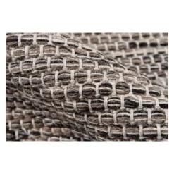 Mesa Charcoal Heather Flatweave Rug