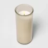 Glass Jar Tea Tree And Spearmint Candle Beige - Threshold™
