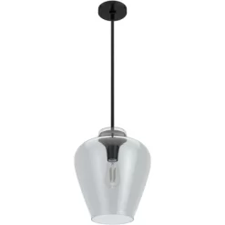 1-Light Vidria Pendant Matte Black - Hunter Fan -Home Decoration Store GUEST a7c8cde1 ced4 4bce b35b 1d92e36a7178