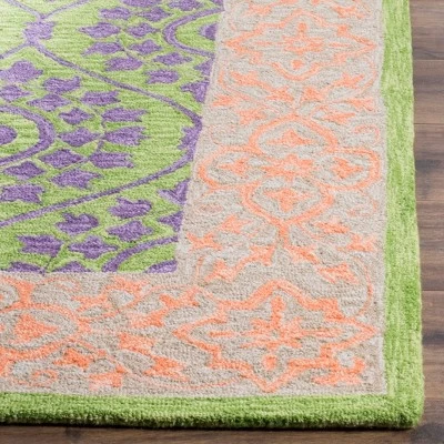 Latanya Leaf Hooked Rug - Safavieh 1 Latanya Leaf Hooked Rug - Safavieh