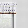 Bacati - Stars Green Blue Beige Window Valance