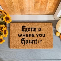 Evergreen 16 X 28 Halloween Greeting Coir Mat, Home Is Where You Haunt It For Indoor And Outdoor Decor -Home Decoration Store GUEST a9ad3638 30b5 4ef6 b918 a6a4ee847786