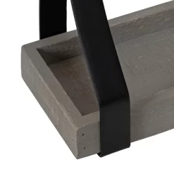 2pc Sudbury Wood And Metal Wall Shelf Set - Kate & Laurel All Things Decor -Home Decoration Store GUEST a9aeef43 76db 47a7 96f6 31095455cb08