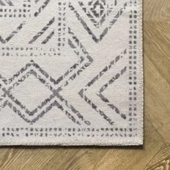 NuLOOM Mia Machine Washable Geometric Medallion Area Rug -Home Decoration Store GUEST a9e48acb 6a65 4f93 85eb c4010ca33559