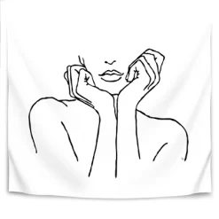 Americanflat Thinking By Martina Wall Tapestry -Home Decoration Store GUEST aa7a007d 983a 49fd bcf9 48157571a968