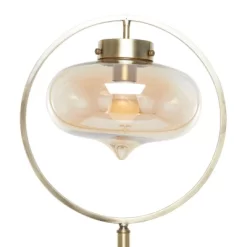 Metal Floor Lamp With Hanging Shade Gold - Olivia & May -Home Decoration Store GUEST ab866cbb e4cc 4906 a82a bd6613609527