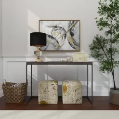 Contemporary Canvas Abstract Framed Wall Art With Gold Frame Gold - CosmoLiving By Cosmopolitan -Home Decoration Store GUEST ac04cb59 5c5e 4726 b2e8 93ff3516885e