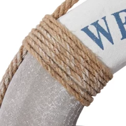 Resin Sign Rope Life Ring Wall Decor White - Olivia & May -Home Decoration Store GUEST ac6d4116 bf12 4f08 9edc 4a02e5963328
