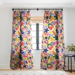 Alisa Galitsyna Bright Abstract Pattern 1 Single Panel Sheer Window Curtain - Society6 11 Alisa Galitsyna Bright Abstract Pattern 1 Single Panel Sheer Window Curtain - Society6 -Home Decoration Store GUEST ac98b717 ffa5 47bc 9207 02399d5431fb