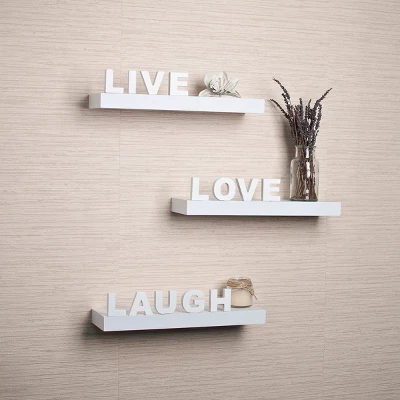 Live, Love, Laugh Shelves 1 Live, Love, Laugh Shelves