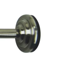 Adjustable Mini Tension Rod 1/2" Diameter Brushed Nickel By Versailles
