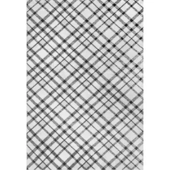 NuLOOM Linda Machine Washable Plaid Area Rug -Home Decoration Store GUEST b102c94e 469f 43b5 954b 00f9e3fda06c