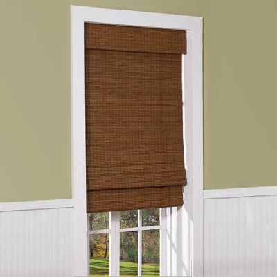 Radiance Cape Cod 43.5-in Cordless Maple Roman Shade 2 Radiance Cape Cod 43.5-in Cordless Maple Roman Shade - Image 2