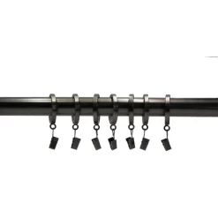 Linen Avenue Curtain Rod Decorative Drapery Rings