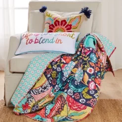 Jules Bohemian Quilted Throw - Levtex Home -Home Decoration Store GUEST b2dfe158 a8c9 4b32 9236 957b2324c6b5