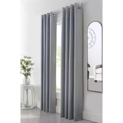 Habitat Margaret Light Filtering Provide Daytime Privacy Woven Textured Pattern Grommet Curtain Panel Grey -Home Decoration Store GUEST b2fac3bc edf7 480c add5 369514cc9450