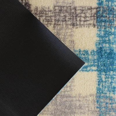 2'x3' ColorStar Sketch Plaid Door Mat Khaki - Bungalow Flooring 5 2'x3' ColorStar Sketch Plaid Door Mat Khaki - Bungalow Flooring - Image 5