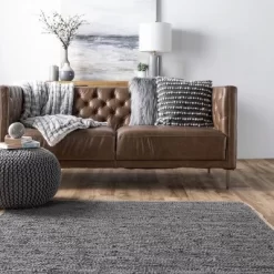 NuLOOM Sabby Hand Woven Leather Flatweave Area Rug 14 NuLOOM Sabby Hand Woven Leather Flatweave Area Rug -Home Decoration Store GUEST b502d95e 8bbf 4e74 8fd5 2dbb95549234