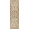 Charleston Vintage Filigree Textured Weave Indoor/Outdoor Area Rug - JONATHAN Y