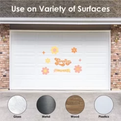 Big Dot Of Happiness Stay Groovy - Peel And Stick Boho Floral Home Decor Vinyl Wall Art Stickers - Wall Decals - Set Of 20 -Home Decoration Store GUEST b6021522 d5bf 4bfd 9af5 55e6d9188858