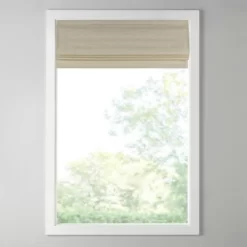 Aberdeen Printed Faux Silk Room Darkening Cordless Roman Blinds And Shade Taupe -Home Decoration Store GUEST b644eca1 2259 4fd3 b31a 495a6d3e35fe