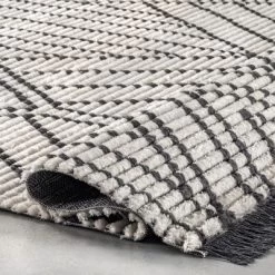 NuLOOM Tatiana Soft Shaggy Textured Modern Diamond Fringe Area Rug -Home Decoration Store GUEST b7f7f81a 2a8e 4f4a a380 85e3899ee531