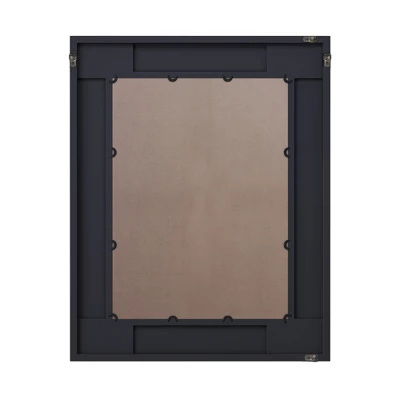 Colt 31.5" X 39.37" Decorative Wall Mirrors With Rectangle Painted Covered MDF Framed Mirror-The Pop Home 2 Colt 31.5" X 39.37" Decorative Wall Mirrors With Rectangle Painted Covered MDF Framed Mirror-The Pop Home - Image 2