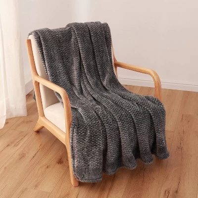 50"x70" Oversized Honeycomb Velvetloft Throw Blanket - Berkshire Blanket & Home Co. 4 50"x70" Oversized Honeycomb Velvetloft Throw Blanket - Berkshire Blanket & Home Co. - Image 4