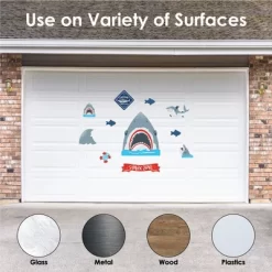 Big Dot Of Happiness Shark Zone - Peel And Stick Kids Room Vinyl Wall Art Stickers - Wall Decals - Set Of 20 -Home Decoration Store GUEST baa99d81 454c 4530 b616 ec02d095056e