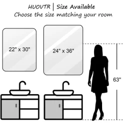 Serio Metal Framed Rounded Corner Rectangular Vanity Mount Decorative Bathroom Vanity Mirrors-The Pop Home 12 Serio Metal Framed Rounded Corner Rectangular Vanity Mount Decorative Bathroom Vanity Mirrors-The Pop Home -Home Decoration Store GUEST bace0a5a 9478 4b55 9608 914c814afb3a