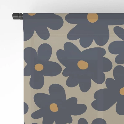 Miho Mini Floral Garden Single Panel Sheer Window Curtain - Deny Designs 3 Miho Mini Floral Garden Single Panel Sheer Window Curtain - Deny Designs - Image 3