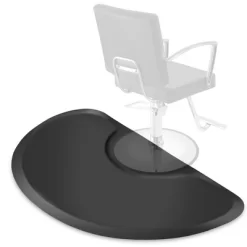 Saloniture Salon & Barber Shop Chair Anti-Fatigue Floor Mat - Black Semi Circle 22 Saloniture Salon & Barber Shop Chair Anti-Fatigue Floor Mat - Black Semi Circle -Home Decoration Store GUEST bcef179d 3481 4b2a 981f 5d5df693aa41