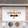 Big Dot Of Happiness Orange Graduation Party Photo Backdrop - Wall Decals