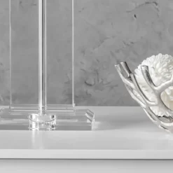 NuLOOM Toledo 25" Crystal Table Lamp Lighting - Clear 25" H X 9" W X 15" D -Home Decoration Store GUEST bd39eb8c 441c 4ff9 ab51 73dc688e4749