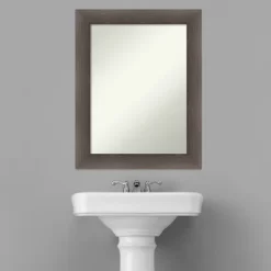 Hardwood Non-Beveled Wood Bathroom Wall Mirror -Home Decoration Store GUEST bfa6ef60 6dae 4b13 be78 88be89826f69