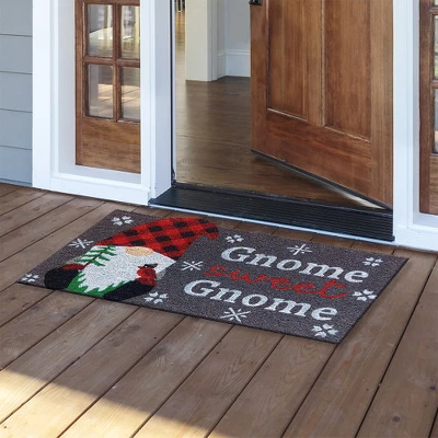 Winter Gnome Coir Doormat 30" X 18" Indoor Outdoor Briarwood Lane 1 Winter Gnome Coir Doormat 30" X 18" Indoor Outdoor Briarwood Lane