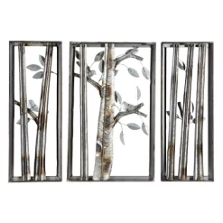 Set Of 3 Metal Bird Wall Decors With Tree Branches - Olivia & May -Home Decoration Store GUEST c0659d5d 2686 414e 8407 82bbc9a50227