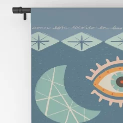 Carey Copeland Written In The Stars Milagros 84" X 50" Single Panel Blackout Window Curtain - Deny Designs -Home Decoration Store GUEST c1d0747c 76f4 4463 a483 84fca88f0b82