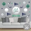Big Dot Of Happiness Par-Tee Time - Golf - Peel And Stick Sports Decor Vinyl Wall Art Stickers - Wall Decals - Set Of 20