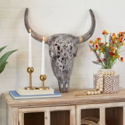 Resin Bull Skull Wall Decor - Olivia & May 9 Resin Bull Skull Wall Decor - Olivia & May -Home Decoration Store GUEST c3844b74 f2cd 48bd b6e1 483eea0a0ab6