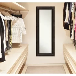 20" X 54" Non-Beveled Stately Bronze Full Length On The Door Mirror - Amanti Art -Home Decoration Store GUEST c48e7c5c b1ae 4220 b6d3 1530b1c7583e