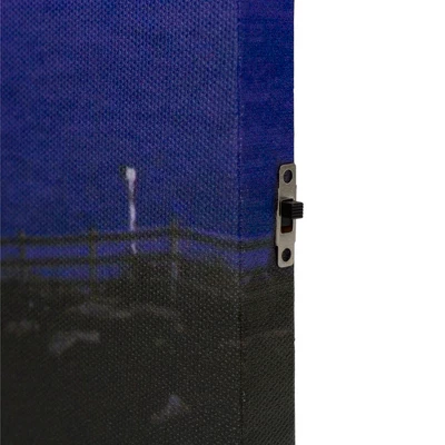 Northlight LED Lighted Dusk Lighthouse Seaside Scene Canvas Wall Art 15.75" X 23.75" 5 Northlight LED Lighted Dusk Lighthouse Seaside Scene Canvas Wall Art 15.75" X 23.75" - Image 5