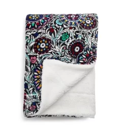 Vera Bradley Women's Fleece Cozy Life Throw Blanket
