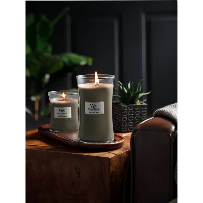 21.5oz Large Hourglass Jar Candle Sand & Driftwood - WoodWick 2 21.5oz Large Hourglass Jar Candle Sand & Driftwood - WoodWick - Image 2