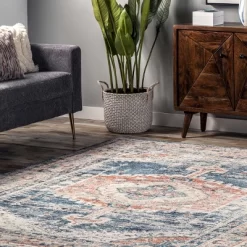 NuLOOM Harley Faded Medallion Area Rug -Home Decoration Store GUEST c875fe28 437e 4043 b43a 447bc6fb9e20