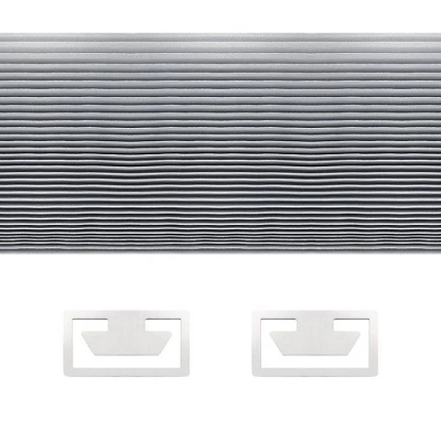 6pk Room Darkening Cordless EZ-Clip Temporary Window Shades Gray - Lumi Home Furnishings 4 6pk Room Darkening Cordless EZ-Clip Temporary Window Shades Gray - Lumi Home Furnishings - Image 4