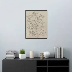 22" X 30" Outlined Leaves I By Asia Jensen Framed Canvas Wall Art Black - Amanti Art 12 22" X 30" Outlined Leaves I By Asia Jensen Framed Canvas Wall Art Black - Amanti Art -Home Decoration Store GUEST c89e7b28 bb10 4348 962c cbf5c9d26782