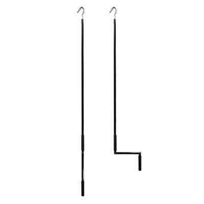 96" X 72" Outdoor Sunset Sunshades With Crank Coconut Brown - Radiance 4 96" X 72" Outdoor Sunset Sunshades With Crank Coconut Brown - Radiance - Image 4